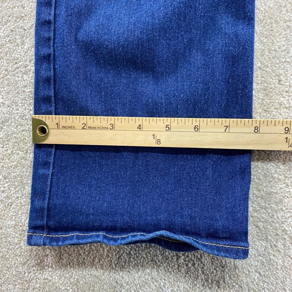 Old Navy Wow Boot-Cut Jeans Womens 14 Blue Mid-Rise Stretch Denim‎